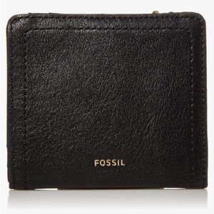 Fossil Logan small bifold wallet - black